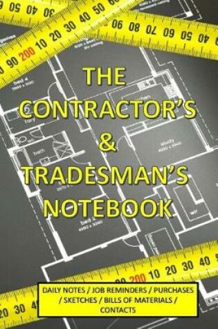 Cover of The Contractor's & Tradesman's Notebook