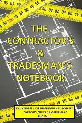 Cover of The Contractor's & Tradesman's Notebook