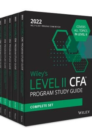 Cover of Wiley's Level II CFA Program Study Guide 2022
