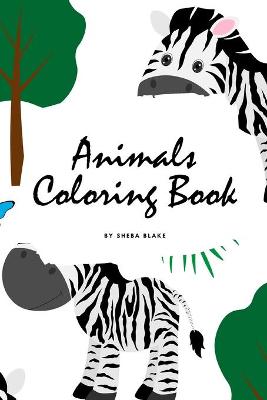 Book cover for Animals Coloring Book for Children (6x9 Coloring Book / Activity Book)