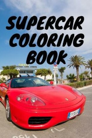 Cover of Supercar Coloring Book