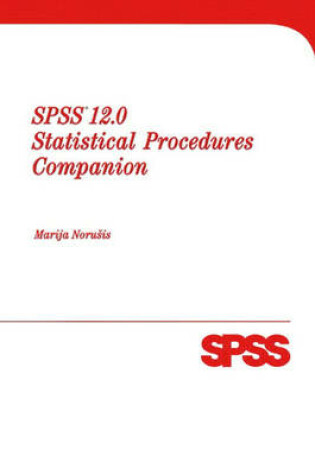 Cover of SPSS 12.0 Statistical Procedures Companion