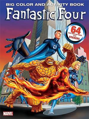 Book cover for Fantastic Four Big Color & Activity Book