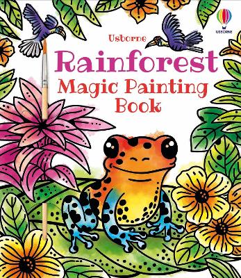 Book cover for Rainforest Magic Painting Book