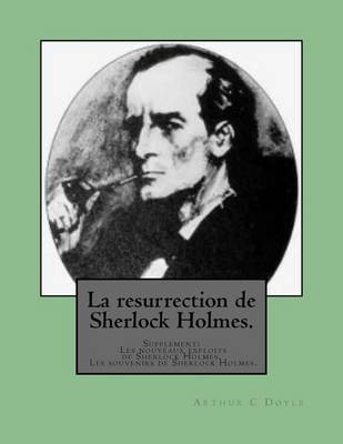 Book cover for La resurrection de Sherlock Holmes.