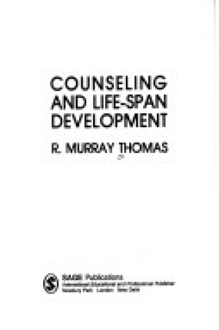 Cover of Counseling and Life-Span Development