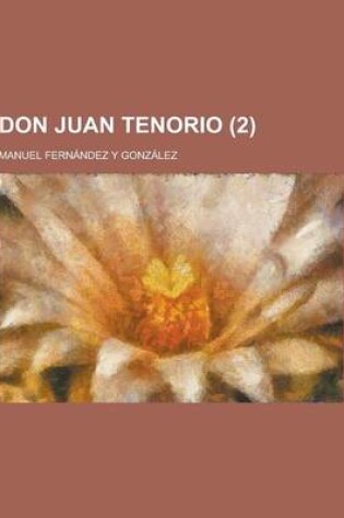 Cover of Don Juan Tenorio (2 )
