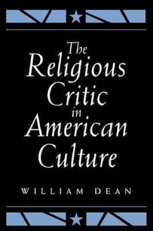 Cover of The Religious Critic in American Culture