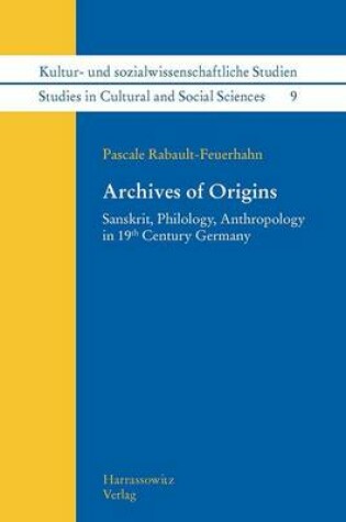 Cover of Archives of Origins