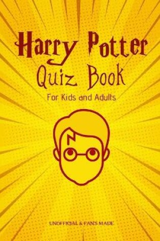 Cover of Harry Potter Quiz book for Kids and Adults