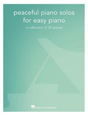 Cover of Peaceful Piano Solos For Easy Piano