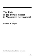 Book cover for Role of the Private Sector in Manpower Development