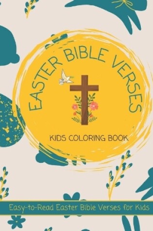 Cover of Easter Bible Verses Kids Coloring Book
