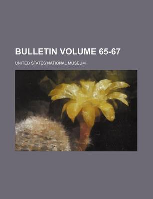 Book cover for Bulletin Volume 65-67