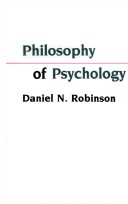 Book cover for The Philosophy of Psychology