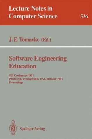 Cover of Software Engineering Education