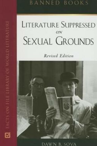 Cover of Literature Suppressed on Sexual Grounds. Facts on File Library of World Literature: Banned Books.