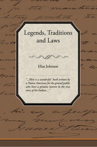 Cover of Legends, Traditions and Laws (eBook)