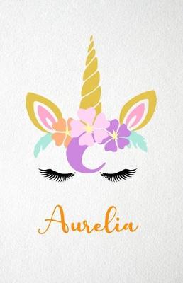 Book cover for Aurelia A5 Lined Notebook 110 Pages