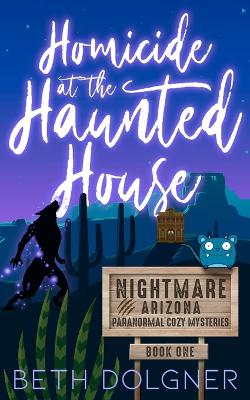 Book cover for Homicide at the Haunted House