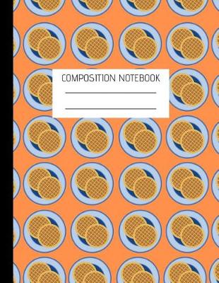 Book cover for Composition Notebook Waffles