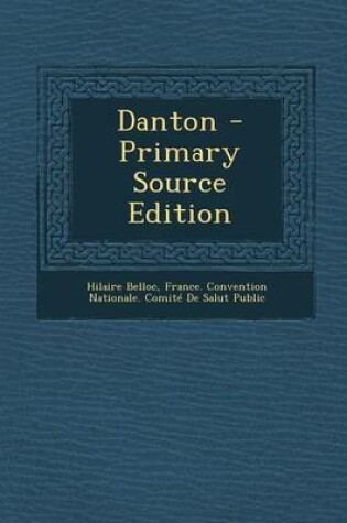 Cover of Danton - Primary Source Edition