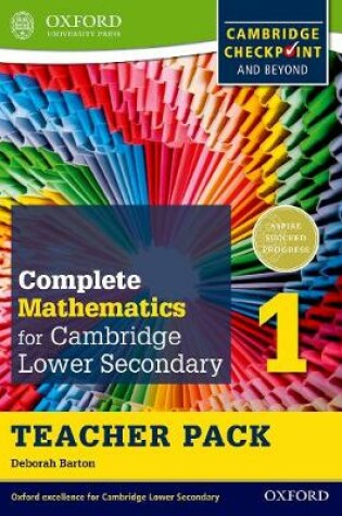 Cover of Complete Mathematics for Cambridge Lower Secondary Teacher Pack 1