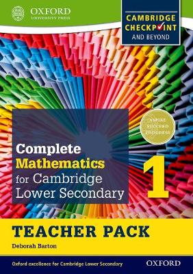 Book cover for Complete Mathematics for Cambridge Lower Secondary Teacher Pack 1