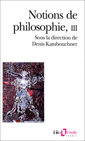 Book cover for Notions de Philosophie