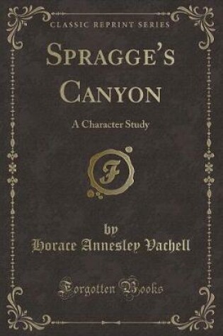 Cover of Spragge's Canyon