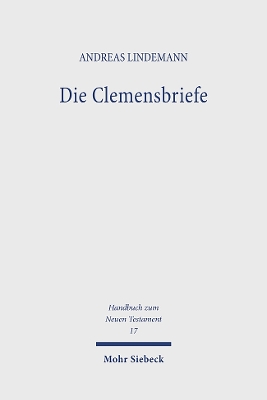 Book cover for Die Clemensbriefe