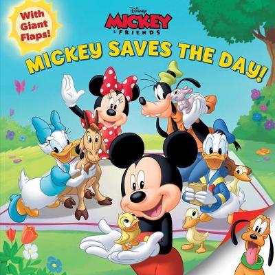 Book cover for Disney Mickey Saves the Day!