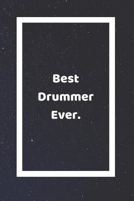 Book cover for Best Drummer Ever