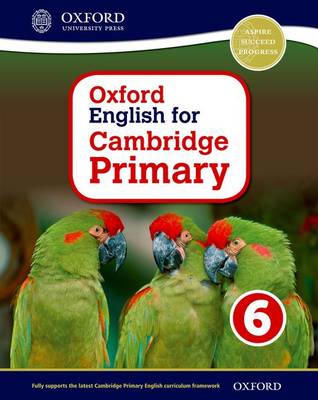 Book cover for Oxford English for Cambridge Primary Student Book 6