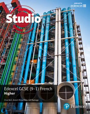 Book cover for Studio Edexcel GCSE French Higher Student Book