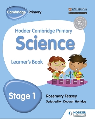 Book cover for Hodder Cambridge Primary Science Learner's Book 1