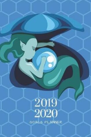 Cover of 2019 2020 Sea Mermaid 15 Months Daily Planner