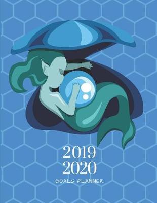 Book cover for 2019 2020 Sea Mermaid 15 Months Daily Planner