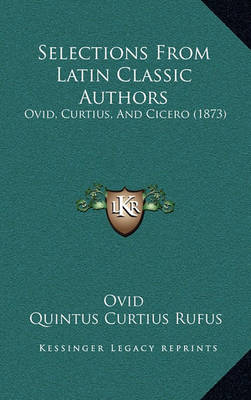 Book cover for Selections from Latin Classic Authors