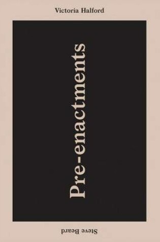 Cover of Pre-enactments