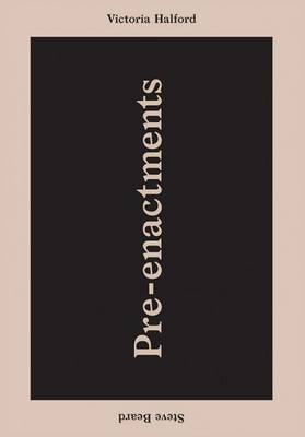 Cover of Pre-enactments