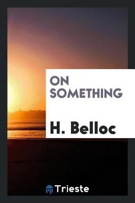 Book cover for On Something