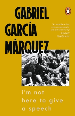 Book cover for I'm Not Here to Give a Speech