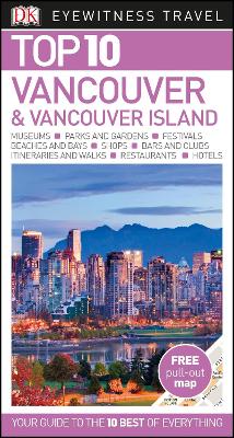 Book cover for DK Eyewitness Top 10 Vancouver and Vancouver Island