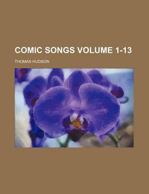 Book cover for Comic Songs Volume 1-13