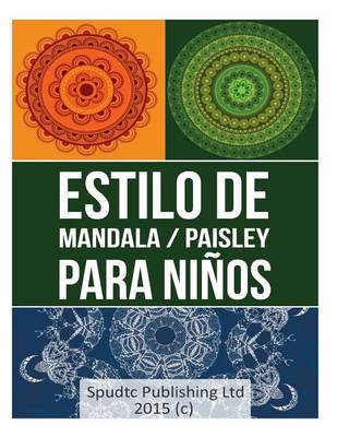 Book cover for Estilo De Mandala / Paisley para niños