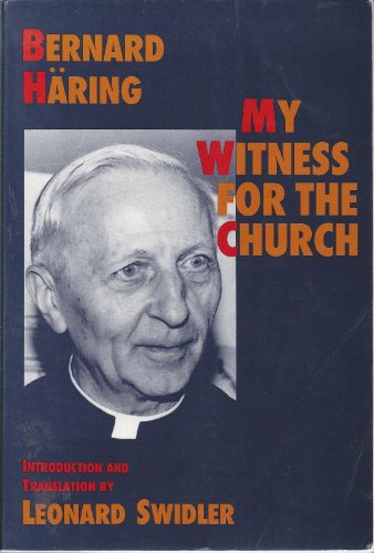 Book cover for My Witness for the Church