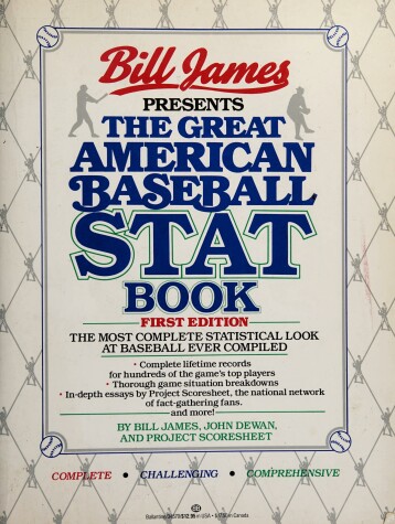 Book cover for BT-Bill James STATS