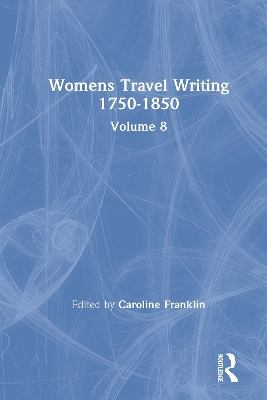 Book cover for Womens Travel Writing 1750-1850