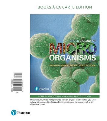 Book cover for Brock Biology of Microorganisms